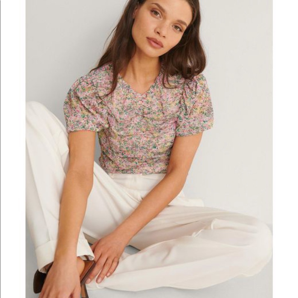 Mango Fiorella T shirt NWT